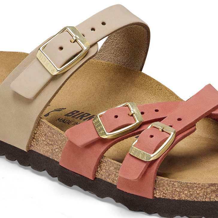 Franca Soft Footbed Sand Castle /Mars Red - Women's Sandal (1025770)