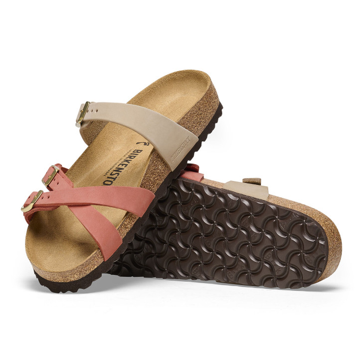 Franca Soft Footbed Sand Castle /Mars Red - Women's Sandal (1025770)