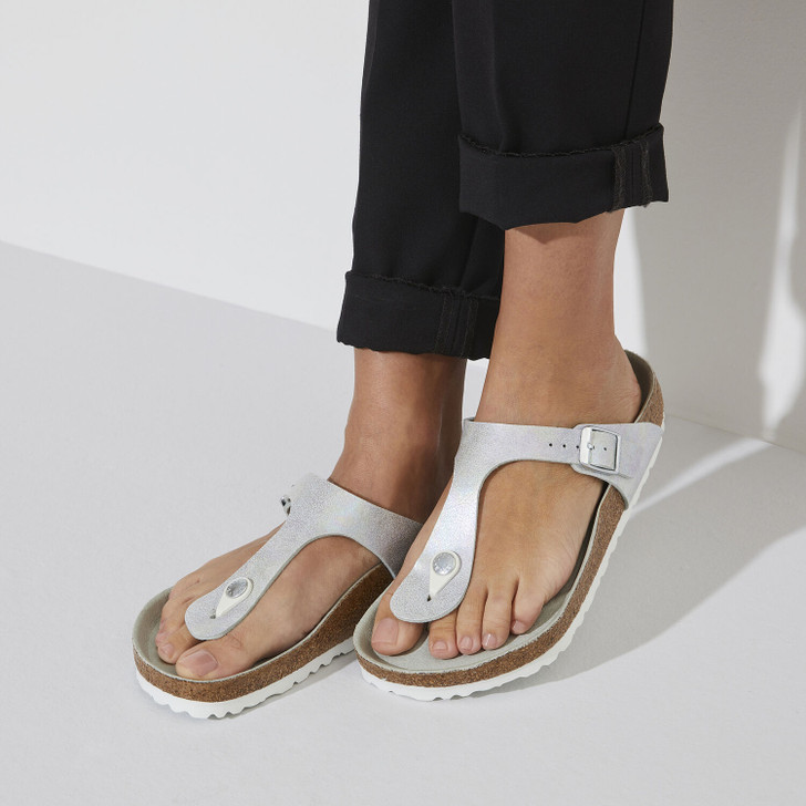 Gizeh Vegan Iridescent Matcha Micro Fiber - Women's Sandal (1023996)