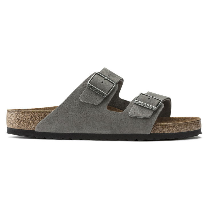  Arizona Desert Buck Whale Gray Nubuck Leather - Men's Sandal (1020752)