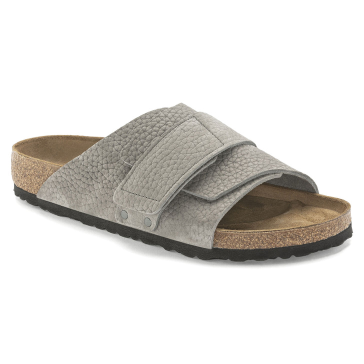 Boston Leather Whale Grey Desert Clog