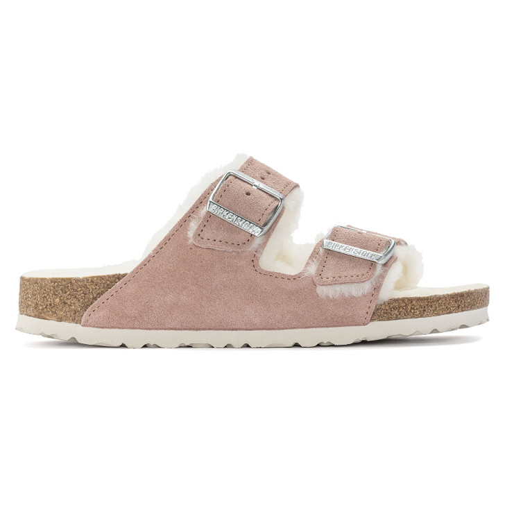 Birkenstock Arizona Shearling Pink Clay - Unisex Sandal