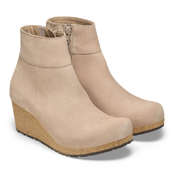 Birkenstock  Ebba Warm sand Suede Leather - Women's Boot