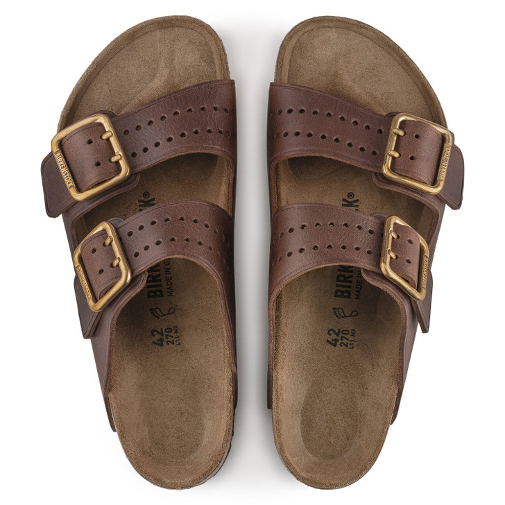Birkenstock Arizona Bold Roast Leather - Men's Sandal