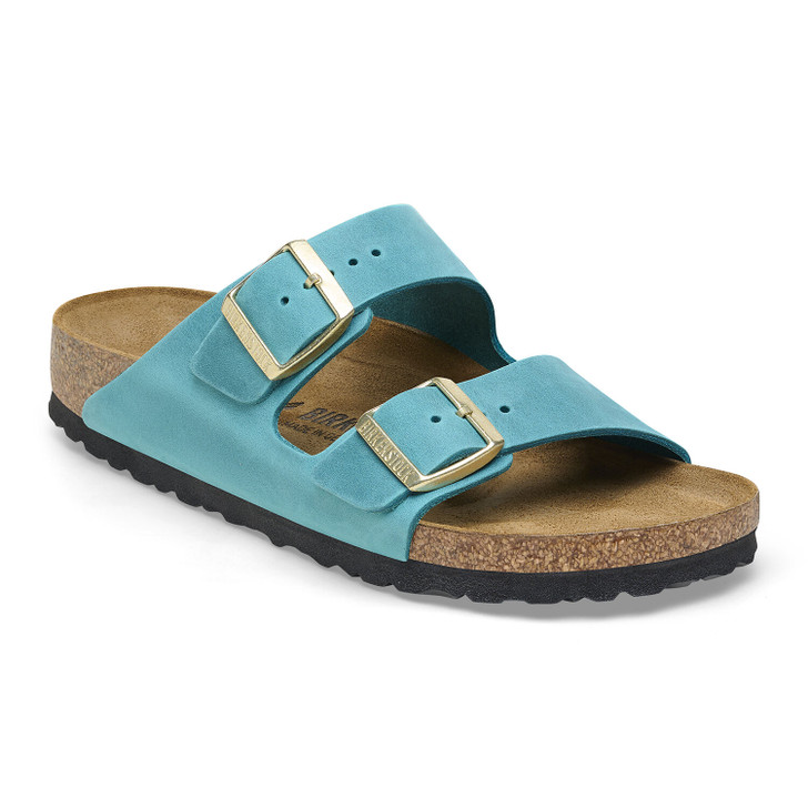 Birkenstock Women's Arizona Biscay Bay Oiled Leather Sandal