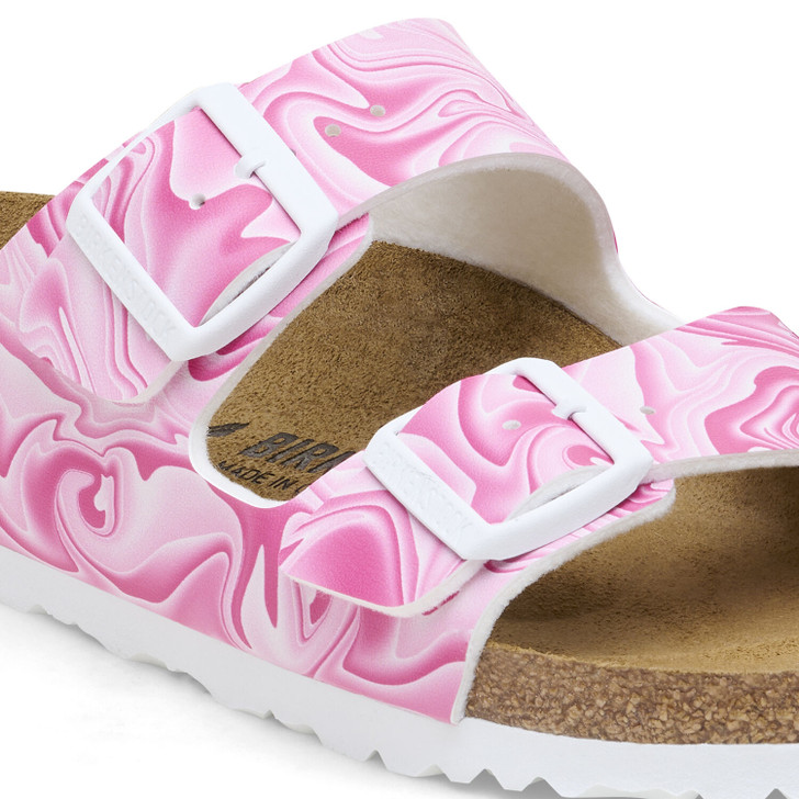 Birkenstock Women's Arizona Birko-Flor Marble Pink Sandal