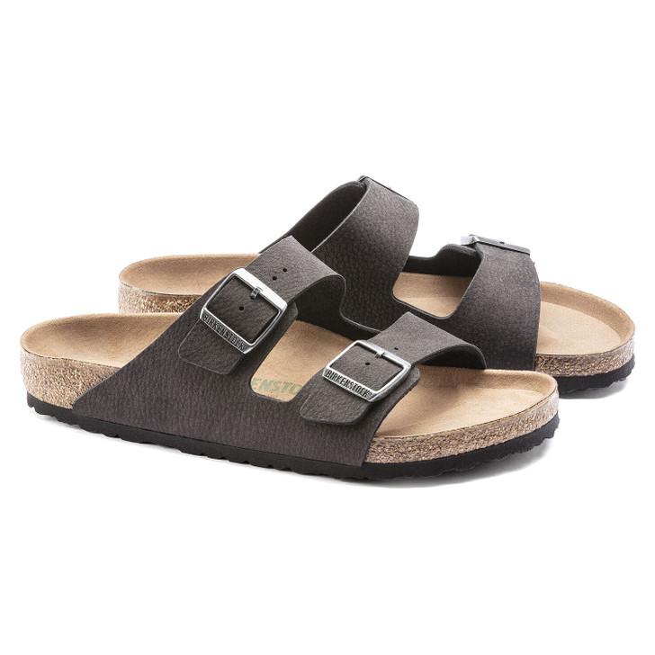 Birkenstock Arizona Vegan Desert Dust Black - Men's Sandal