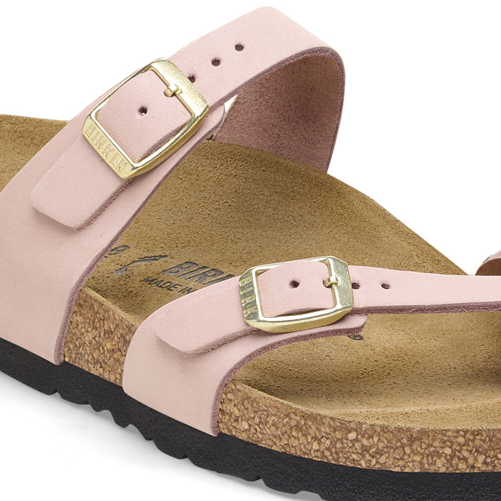 Birkenstock Mayari Soft Pink Nubuck Leather - Women's Sandal