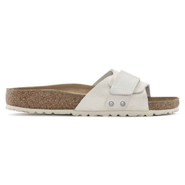 Birkenstock Oita Antique White Suede Leather - Women's Sandal