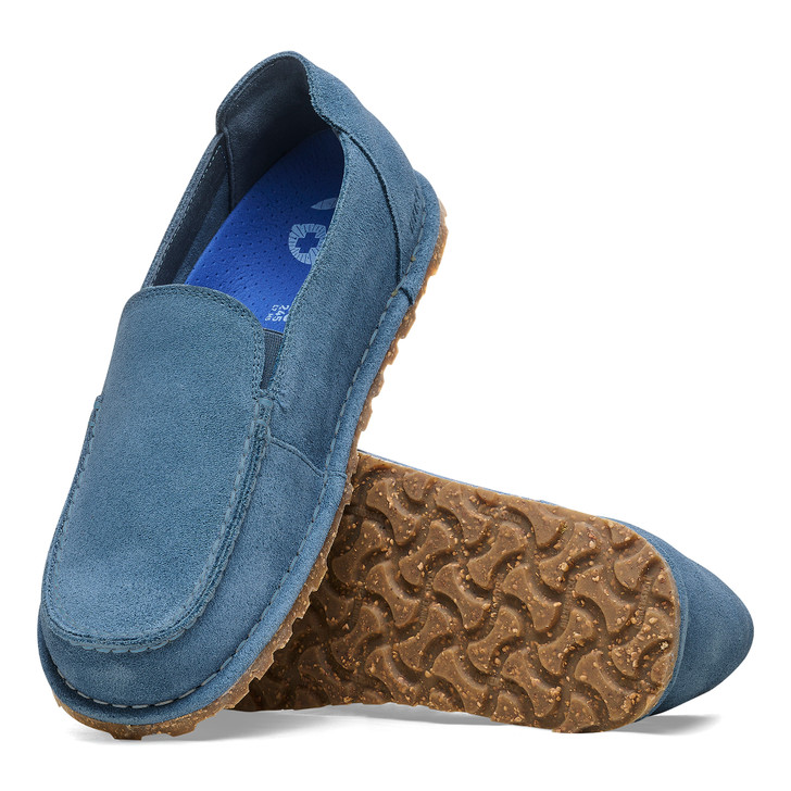 Birkenstock Utti Elemental Blue Suede Leather - Men's Shoe