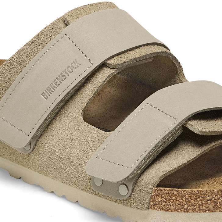 Birkenstock Uji Taupe Suede Leather - Women's Sandal