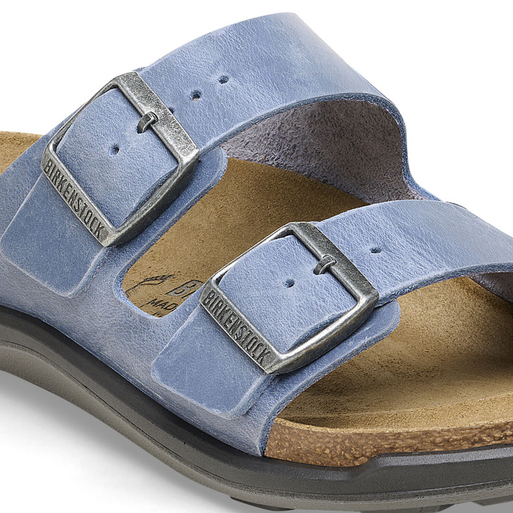 Birkenstock Arizona Crosstown Elemental Blue Oiled Leather - Women's Sandal