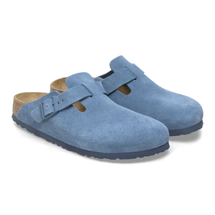 Birkenstock Boston Soft Footbed Elemental Blue - Unisex Clog