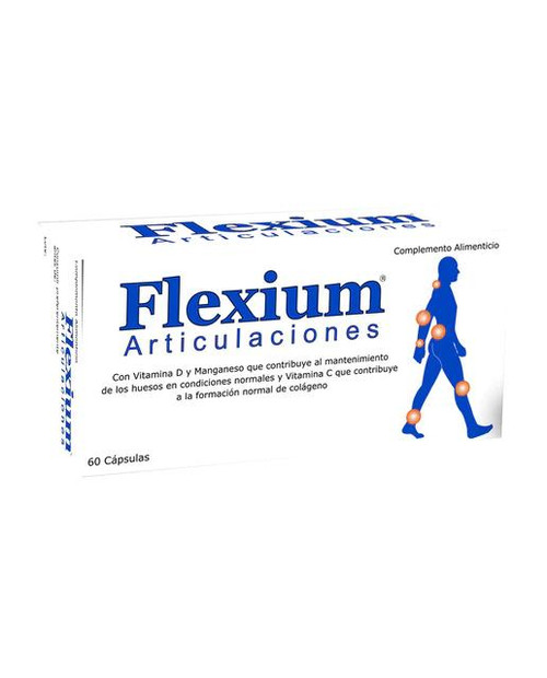 60 cápsulas para articulaciones flexium pharma OTC