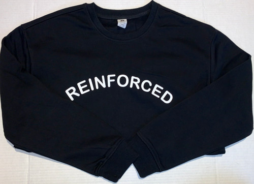 Black Crew Neck Sweatshirt