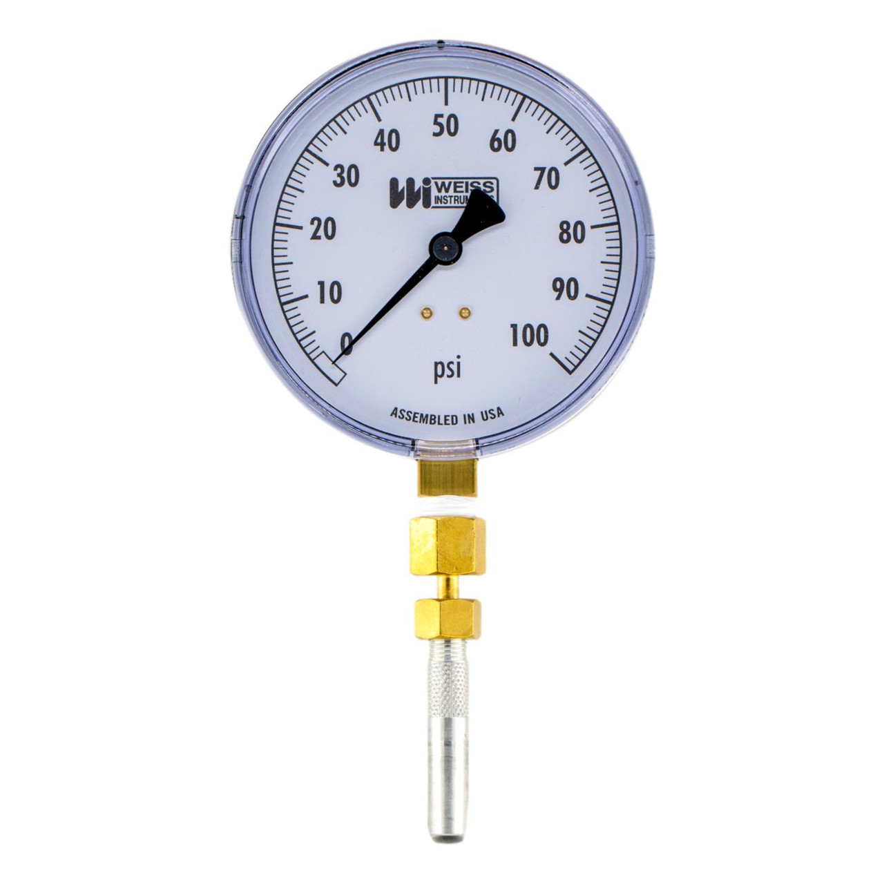 Pressure shop gauge probe