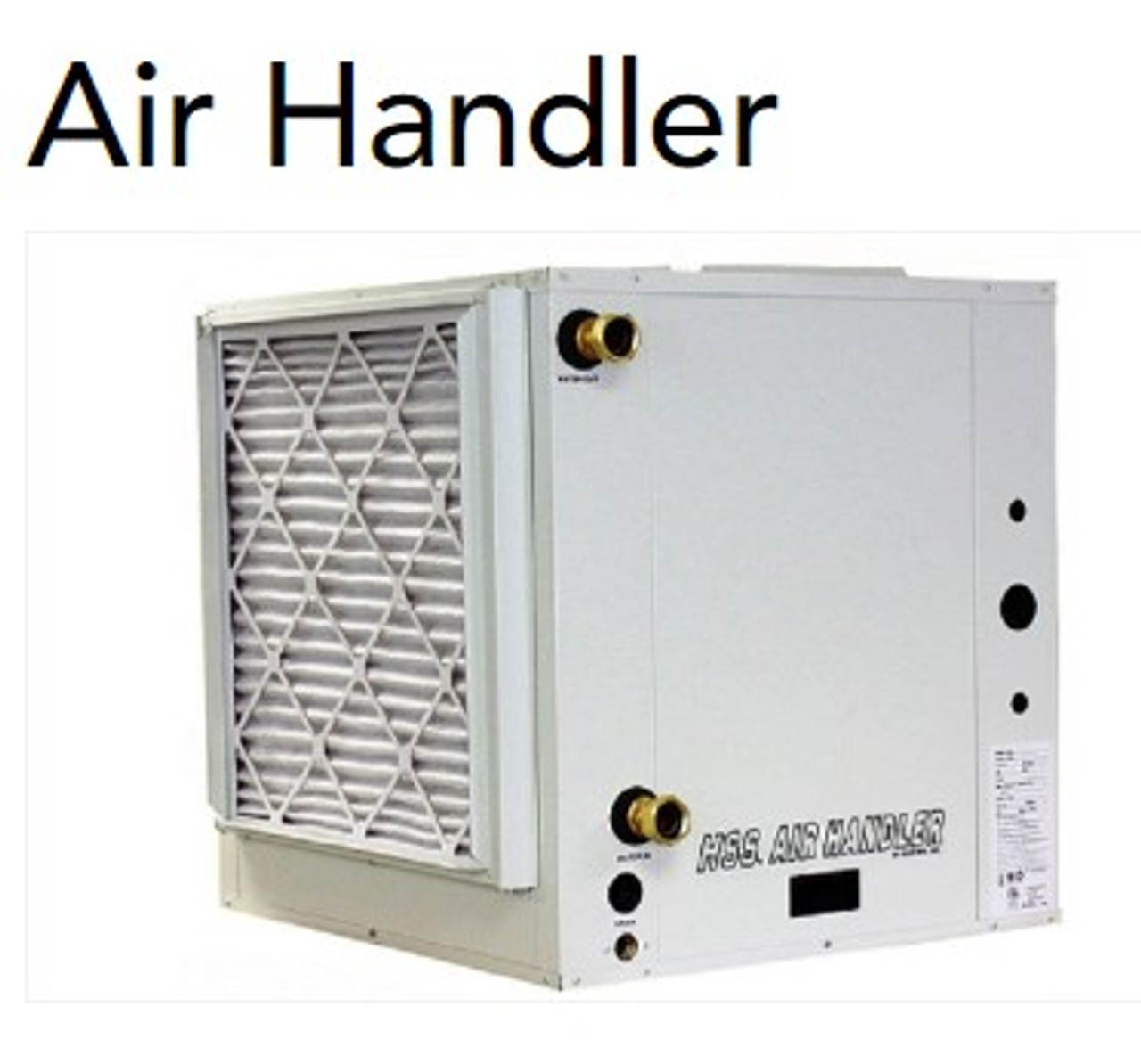 Hydronic Air Handler Right 10kw Backup Geo-Hydro Supply