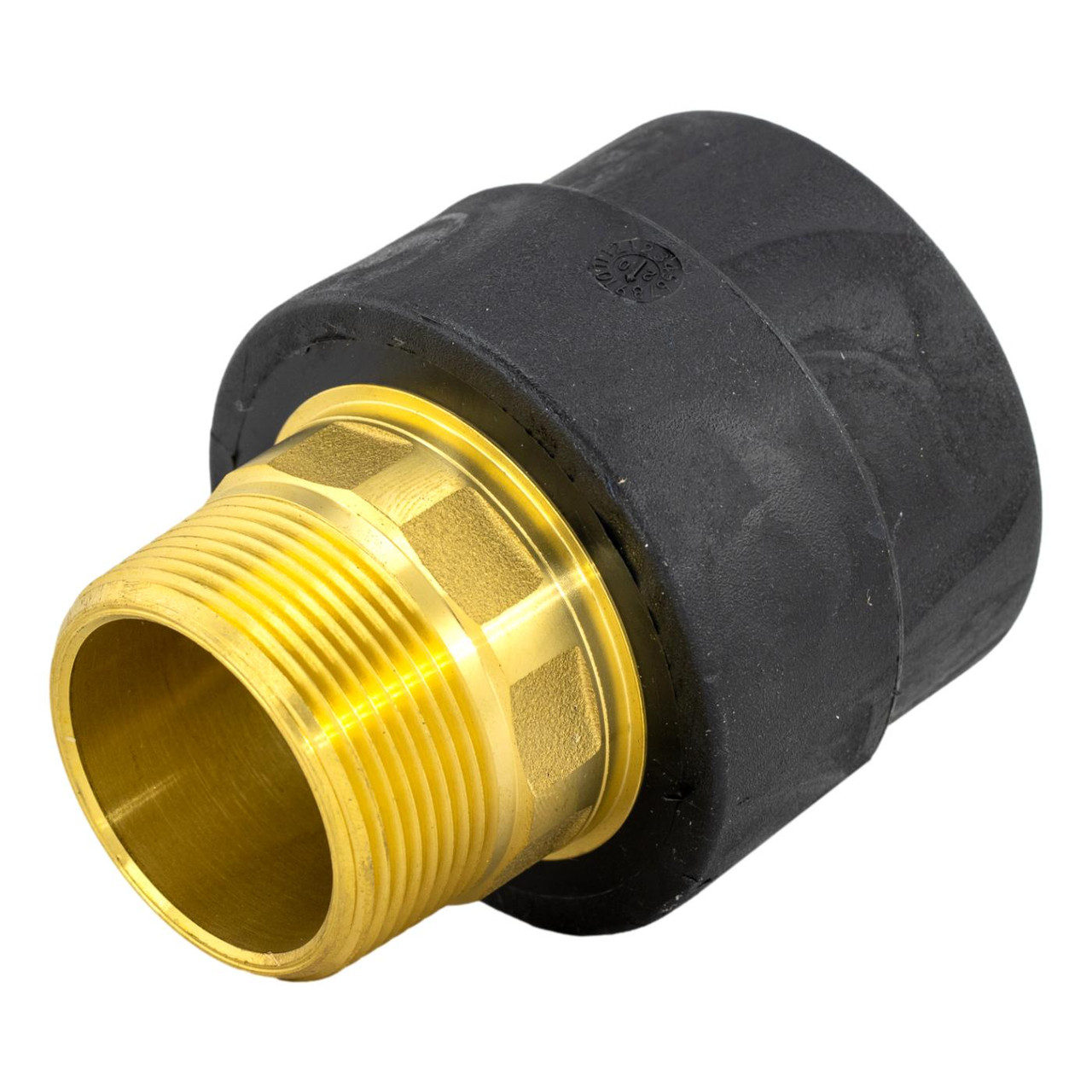 Brass Adapter 1¼ Fusion x 1¼ Male Pipe Thread