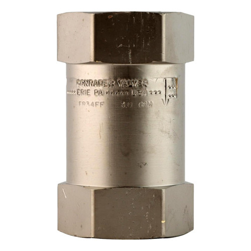 Brass/Stainless Steel Flow Regulator - 3.0 GPM - 3/4" Female Pipe Thread x 3/4" Female Pipe Thread