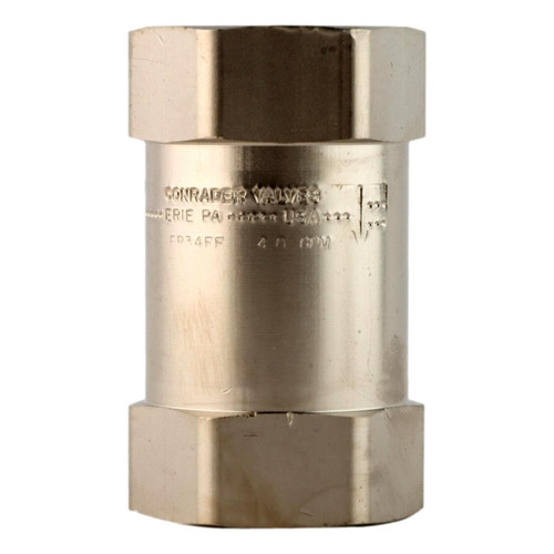 Brass/Stainless Steel Flow Regulator - 4.0 GPM - 3/4" Female Pipe Thread x 3/4" Female Pipe Thread