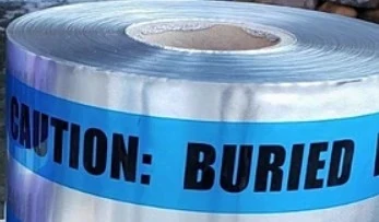 3" X 1000' Underground Detectable Tape - Caution Buried Geothermal Line Below
