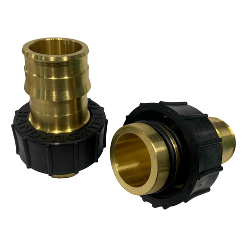 Flo-Link x 1-1/2" PEX Expansion Fitting, Brass, Set of 2 Flo-Link x 1-1/2" PEX Expansion Fitting, Brass, Set of 2