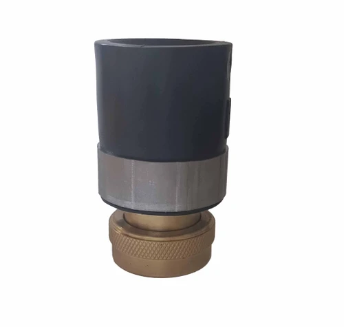 Socket Fusion Brass Adapter - 1" PE Socket X 1" Swivel