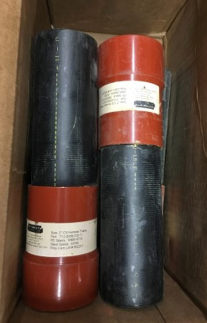 Butt Fusion HDPE x Female Thread Epoxy Coated Steel - 2" IPS