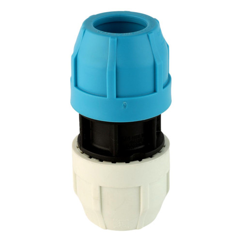 Compression Coupling - 1" PE x 1" PVC