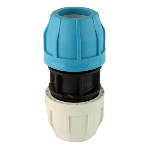 Compression Coupling - 1-1/4" PE x 1-1/4" PVC