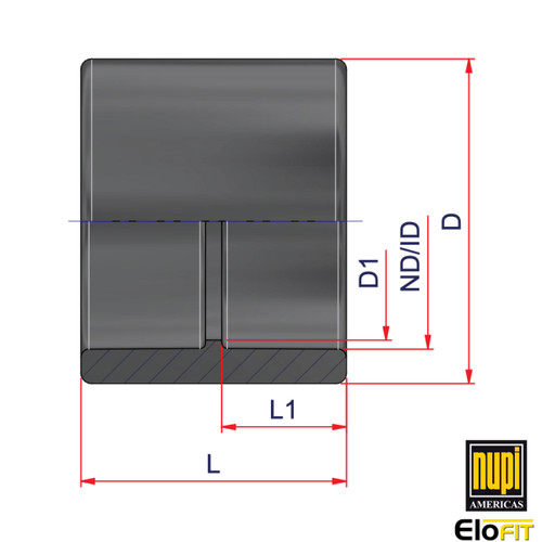Socket Fusion Example Socket Fusion Coupling - 1-1/4