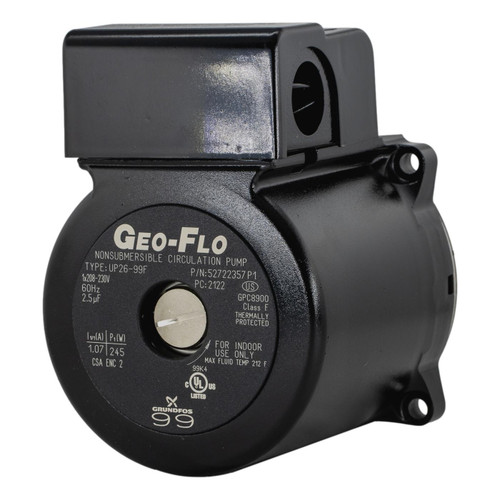 Grundfos Pump - UP26-99 (Single Speed), No Volute