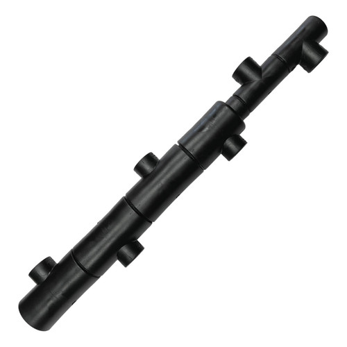 Socket Fusion Header - Alt 180 - 1-1/4" Inlet x (7) 3/4" Outlets