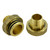 Flo-Link XL Double O-Ring x 1-1/4" Brass Male Pipe Thread Adapters - Set of 2
