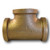 Bronze Threaded Tee 1-1/4"