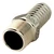 Stainless Straight Adapter - 1" Male Pipe Thread  x 1" Barb