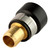 Brass Adapter - 1-1/4" PE Fusion x 1" Brass Hose Barb Adapter