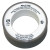 PTFE Teflon Thread Seal Tape with Nickel, High Density, Gray, Thickness 0.004mm, Ideal for Stainless Steel and No-Lead Brass or Bronze, 1/2" x 260"