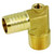 Brass 1" MPT X 1" Barb Elbow W/ PT