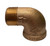 Bronze Street Elbow - 1" Male Pipe Thread x 1" Female Pipe Thread - 90 Degree