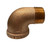 Bronze Street Elbow - 1" Male Pipe Thread x 1" Female Pipe Thread - 90 Degree