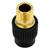 Brass Adapter - 3/4" PE Socket Fusion x 3/4" Male Pipe Thread