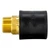 Brass Adapter - 1-1/4" PE Socket Fusion x 1" Male Pipe Thread