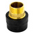 Brass Adapter - 2" PE Socket Fusion x 2" Male Pipe Thread