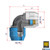 Compression Elbow - 3/4" PE x 3/4" PVC