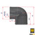 Socket Fusion Elbow - 1-1/4" PE Fusion x 1-1/4" PE Fusion