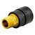 Socket Fusion Brass Adapter - 1" PE Fusion x 3/4" Male Pipe Thread