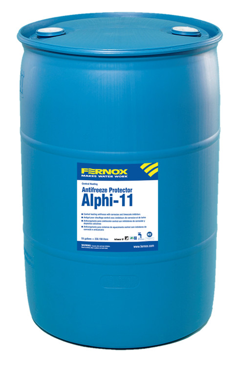 FERNOX 155738-0055 Alphi-11 Antifreeze Protector Propylene Glycol