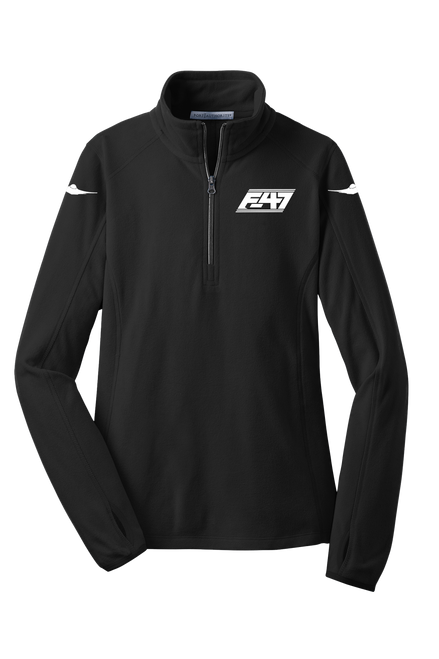 Ladies Microfleece 1/2-Zip Pullover