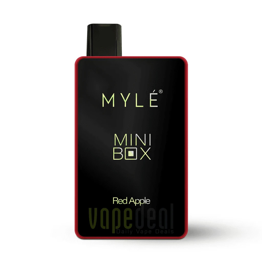 Myle Mini Box Device 1500 Puffs Red Apple | Vapedeal